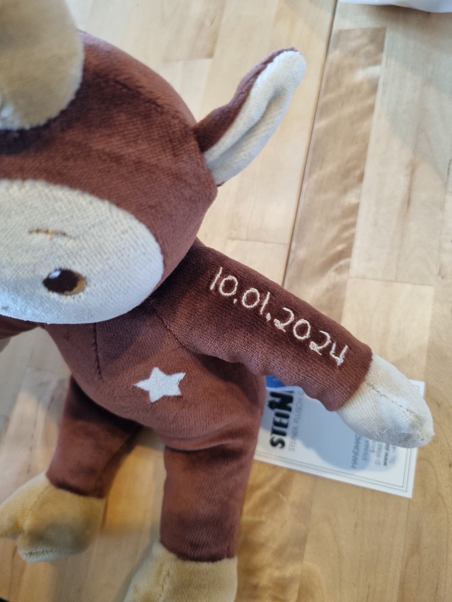 Der humorvolle kleine Steinbock