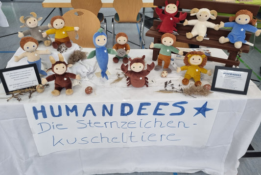 Die Humandees beim Künster-/ Kreativ- & Handwerkermarkt