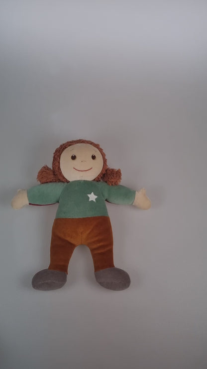 Der aufgeschlossene kleine Zwilling